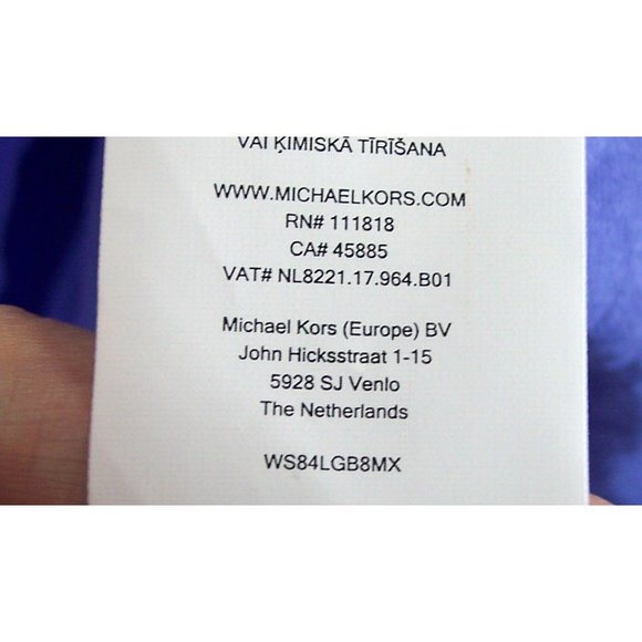 New MICHAEL Michael Kors 3X Flutter Sleeve Ruffle Top Pale Purple NWT - Picture 13 of 13